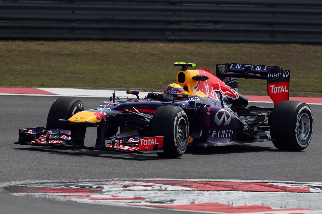 12.04.2013- Free Practice 1, Mark Webber (AUS) Red Bull Racing RB9 