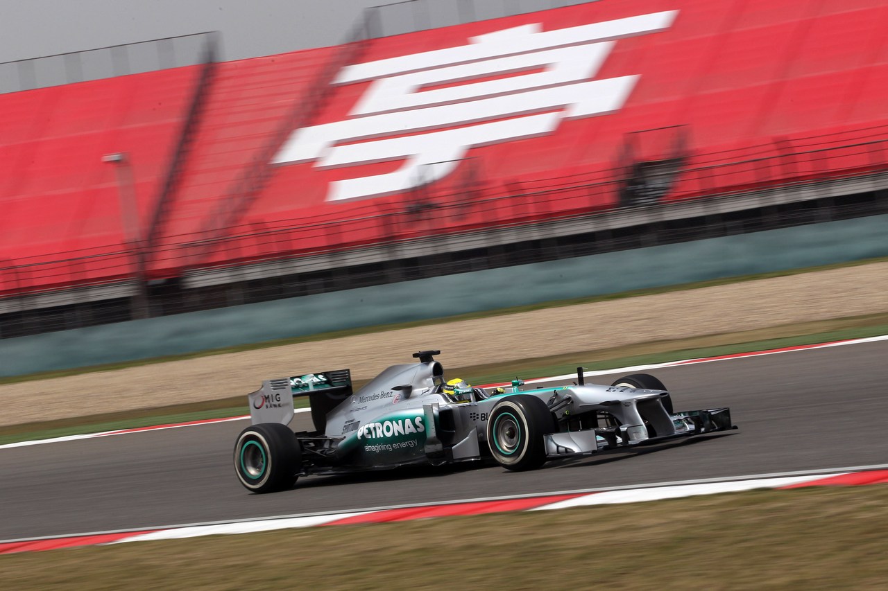 12.04.2013- Free Practice 1, Nico Rosberg (GER) Mercedes AMG F1 W04 