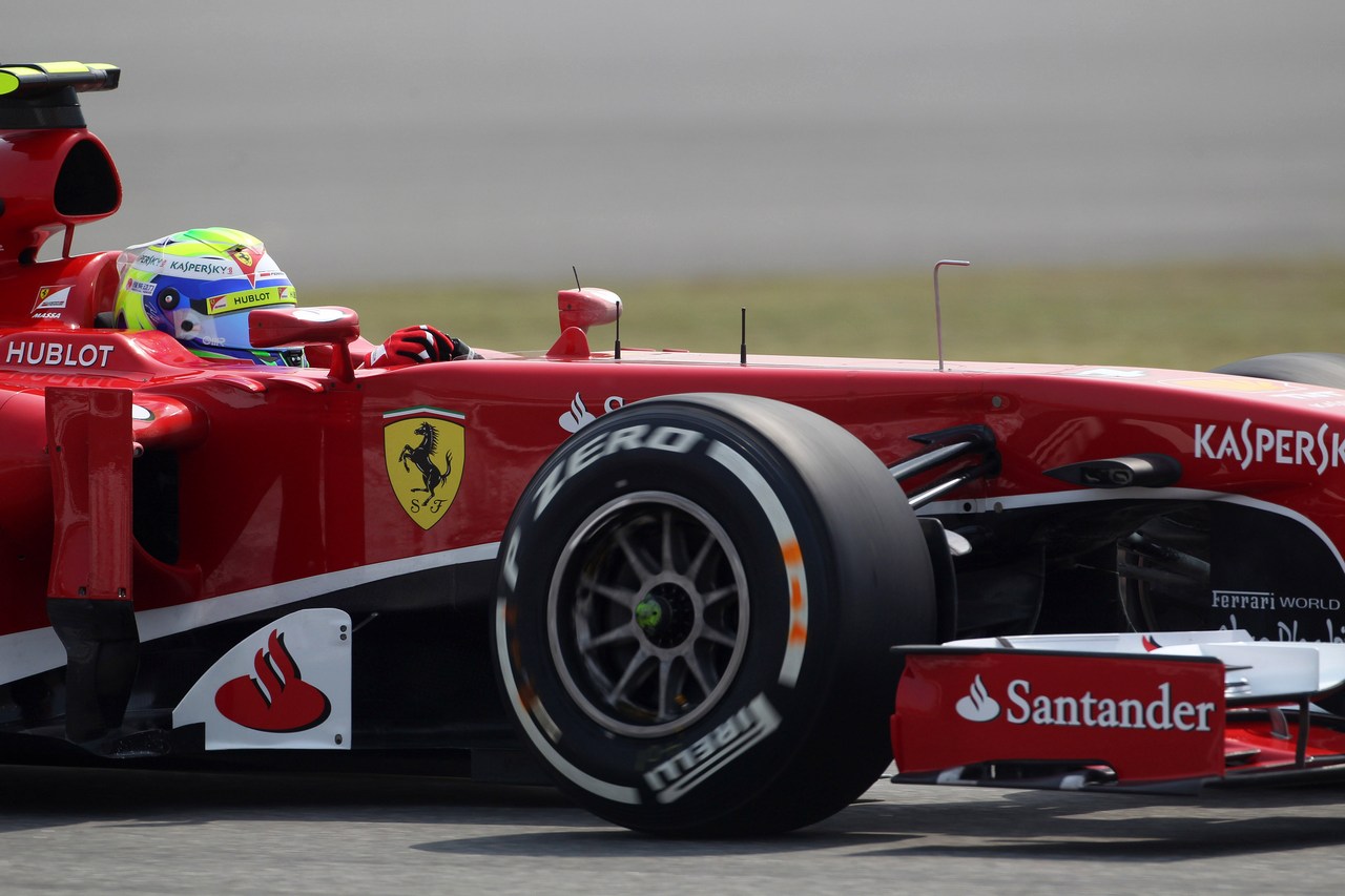 12.04.2013- Free Practice 1, Felipe Massa (BRA) Scuderia Ferrari F138 