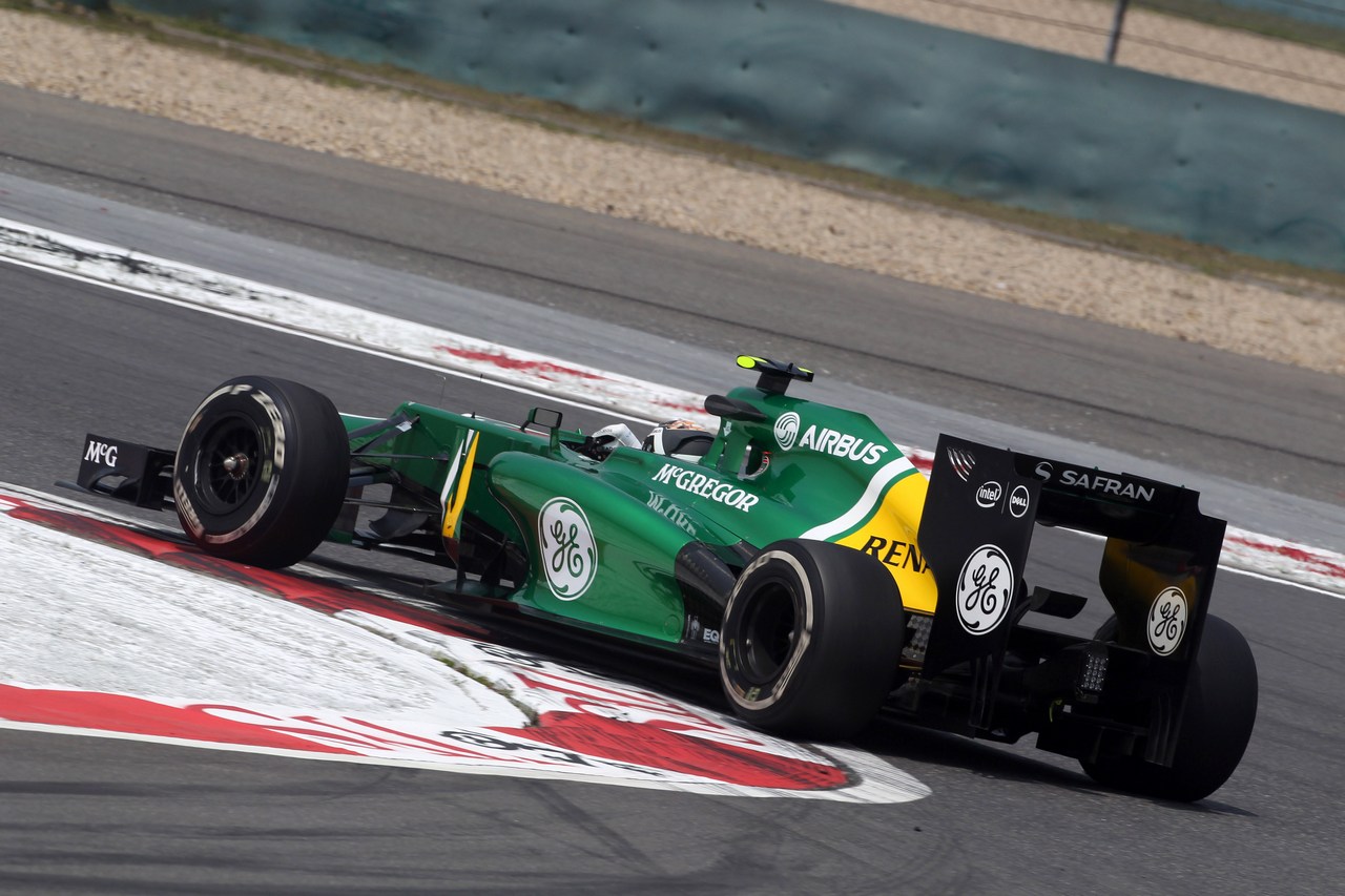 12.04.2013- Free Practice 1, Ma Qing Hua (CHN) Caterham F1 Reserve Driver 