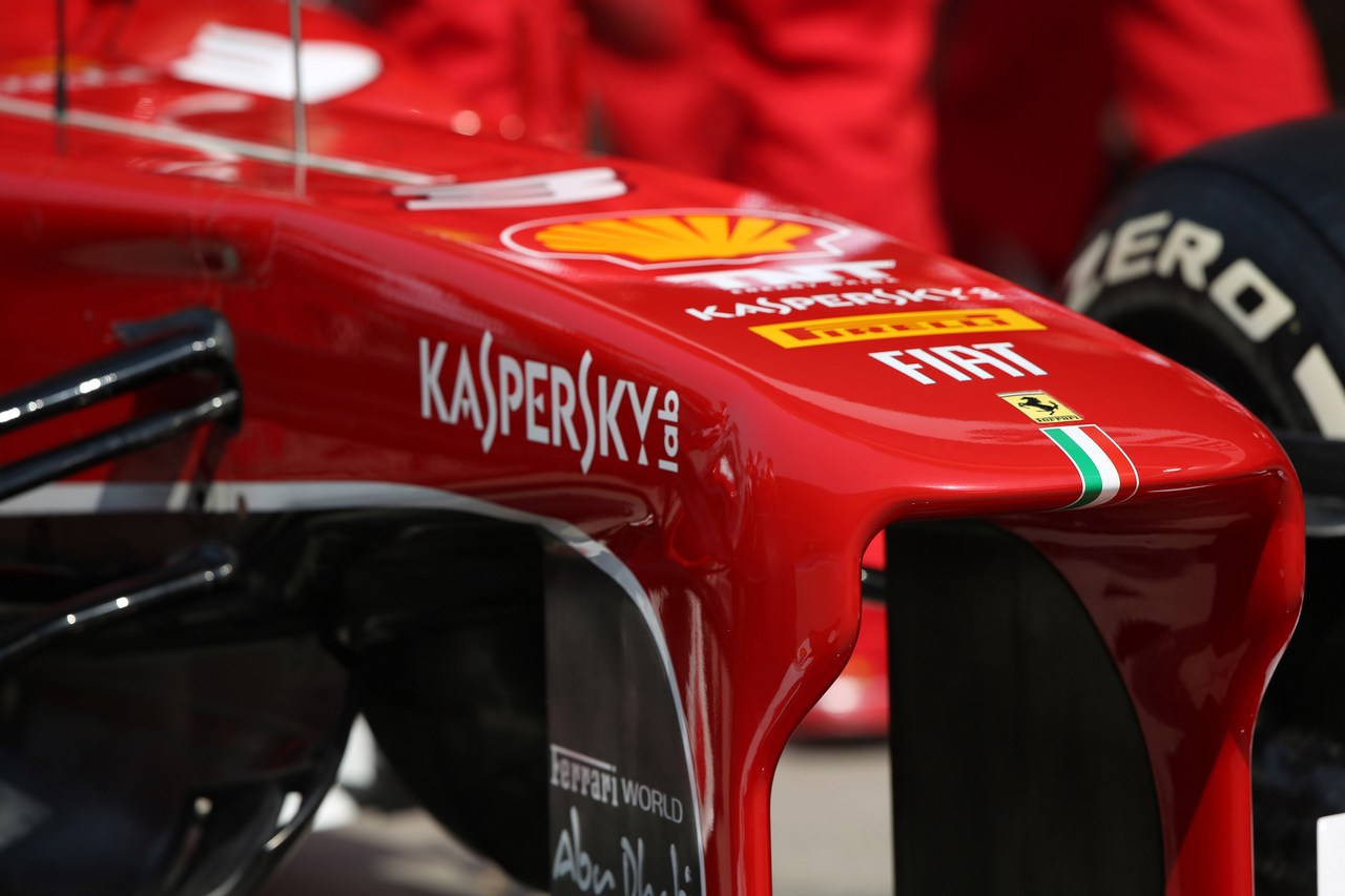 12.04.2013- Free Practice 1, Scuderia Ferrari F138, detail