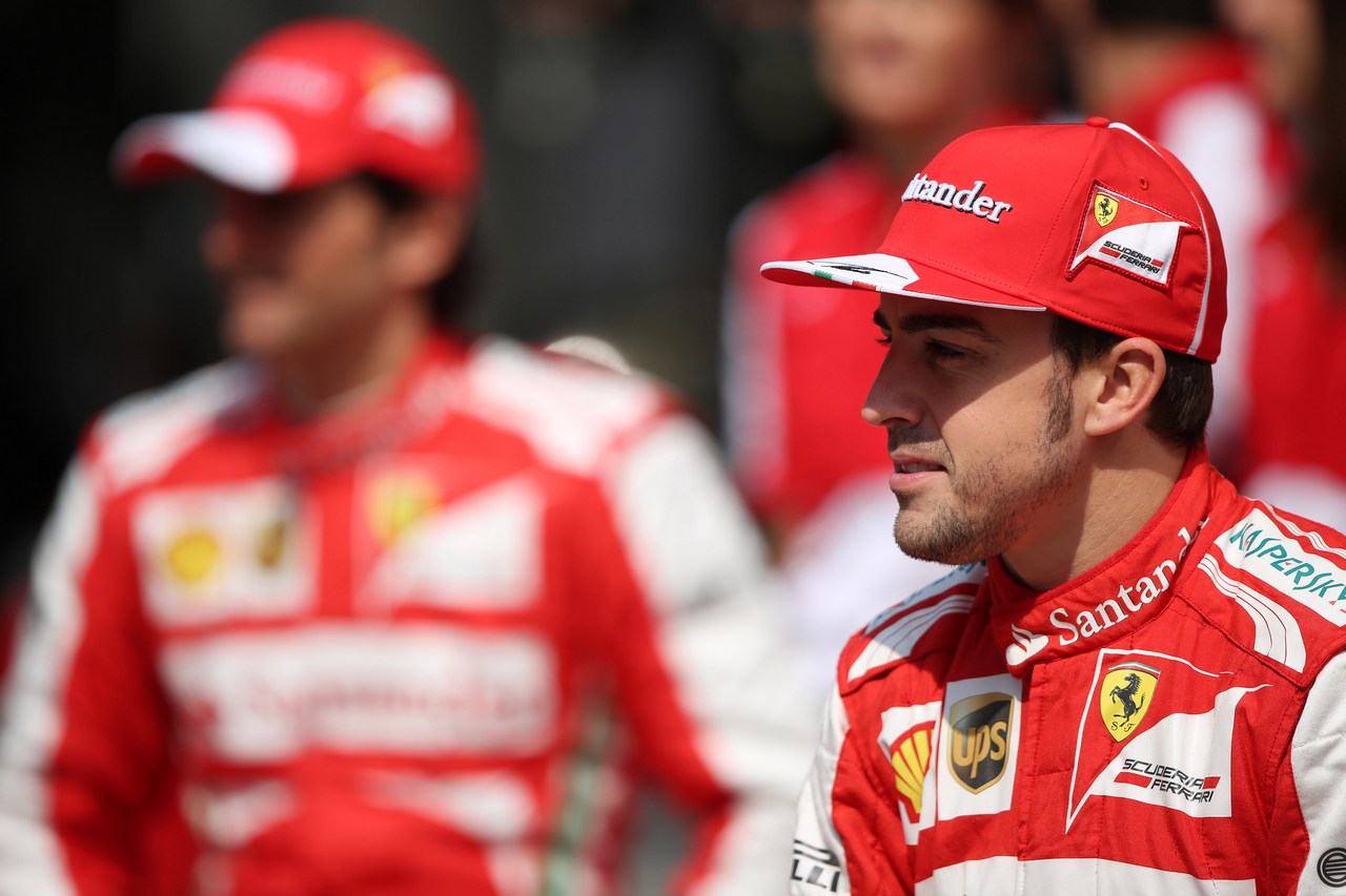 12.04.2013- Free Practice 1, Fernando Alonso (ESP) Scuderia Ferrari F138 