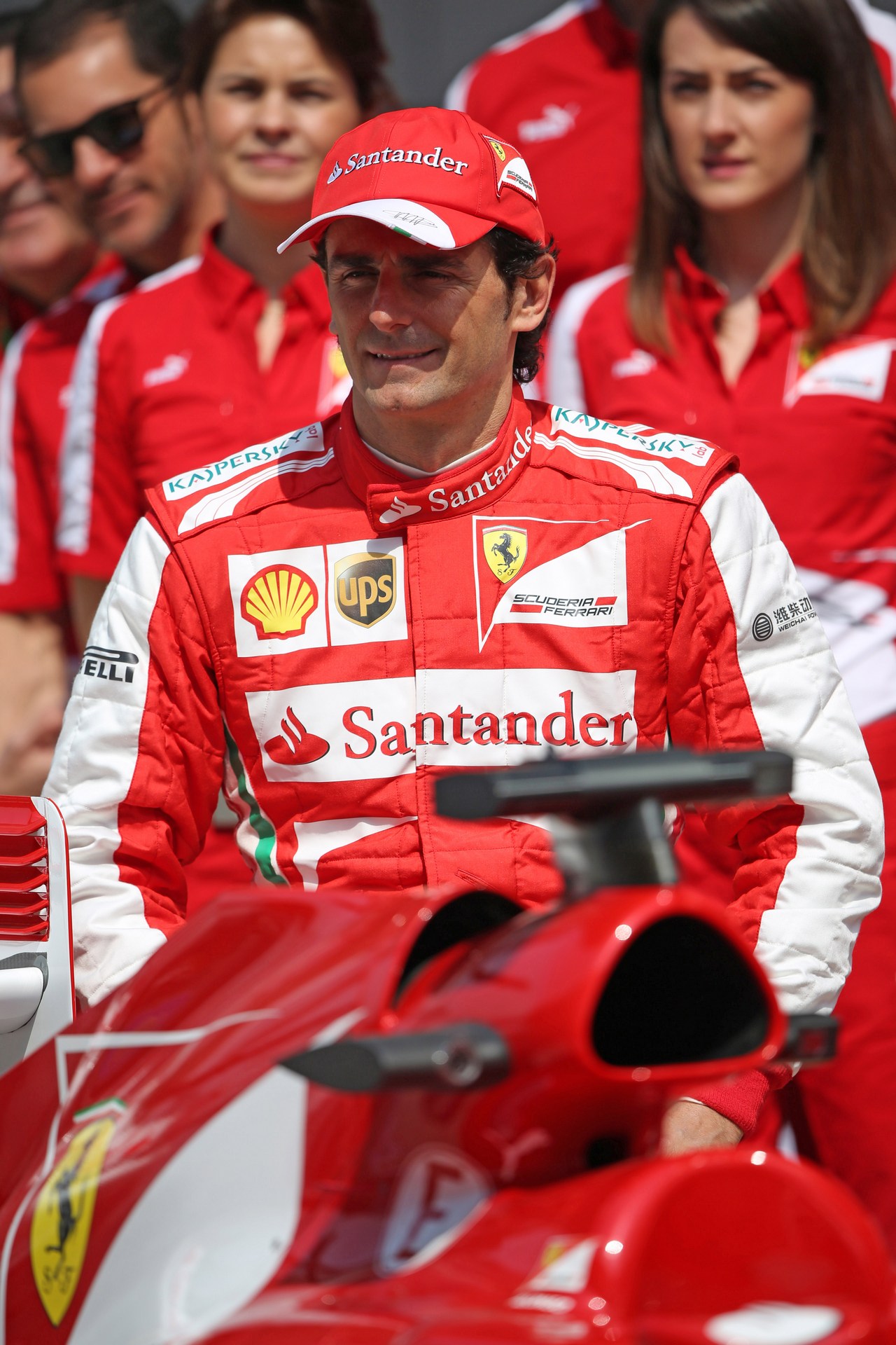 12.04.2013- Free Practice 1, Pedro de La Rosa (ESP), Test Driver Ferrari 