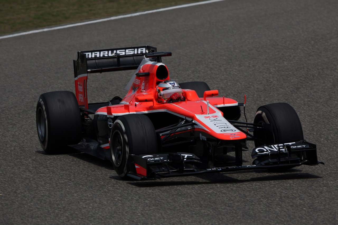 12.04.2013- Free Practice 1, Jules Bianchi (FRA) Marussia F1 Team MR02 