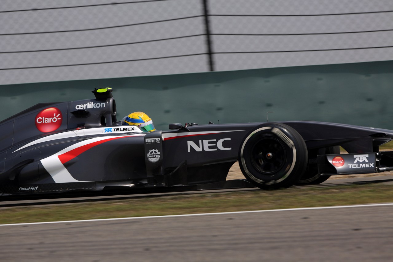 12.04.2013- Free Practice 1, Esteban Gutierrez (MEX), Sauber F1 Team C32 