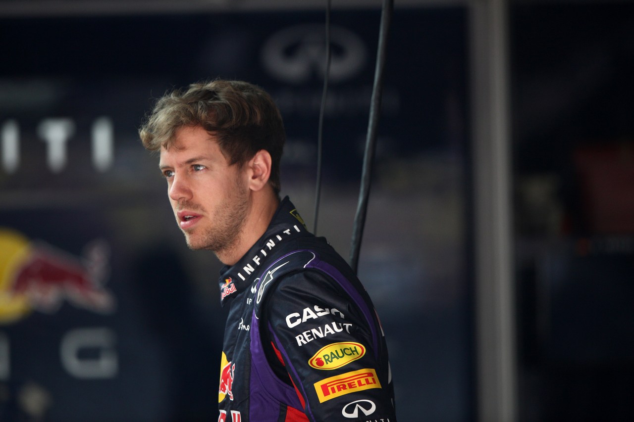 12.04.2013- Sebastian Vettel (GER) Red Bull Racing RB9