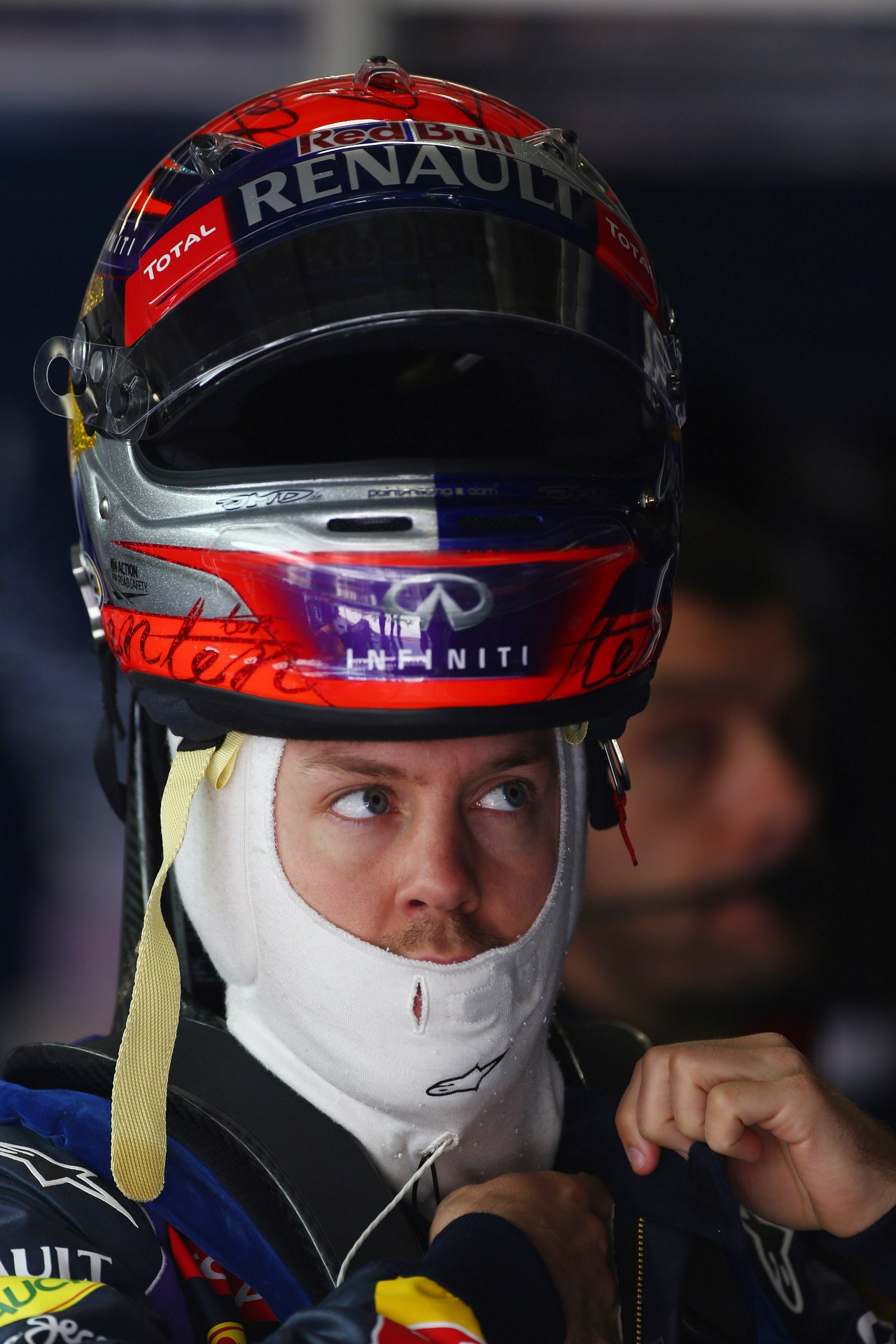 12.04.2013- Free Practice 1, Sebastian Vettel (GER) Red Bull Racing RB9 