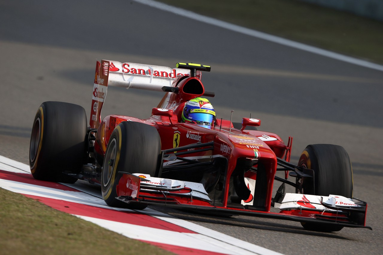 12.04.2013- Free Practice 2, Felipe Massa (BRA) Scuderia Ferrari F138 