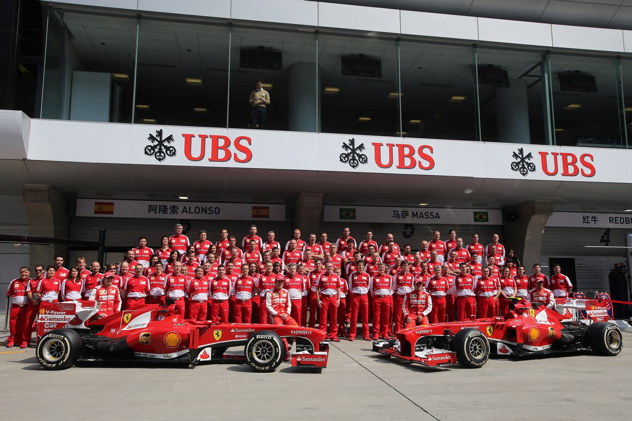 12.04.2013- Photo Team, Scuderia Ferrari