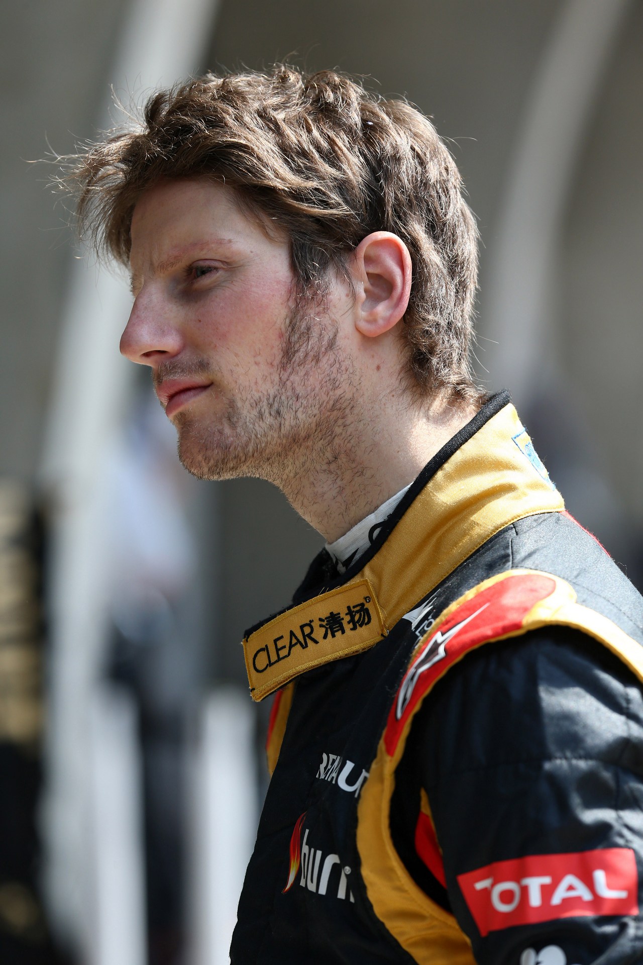 12.04.2013- Romain Grosjean (FRA) Lotus F1 Team E21