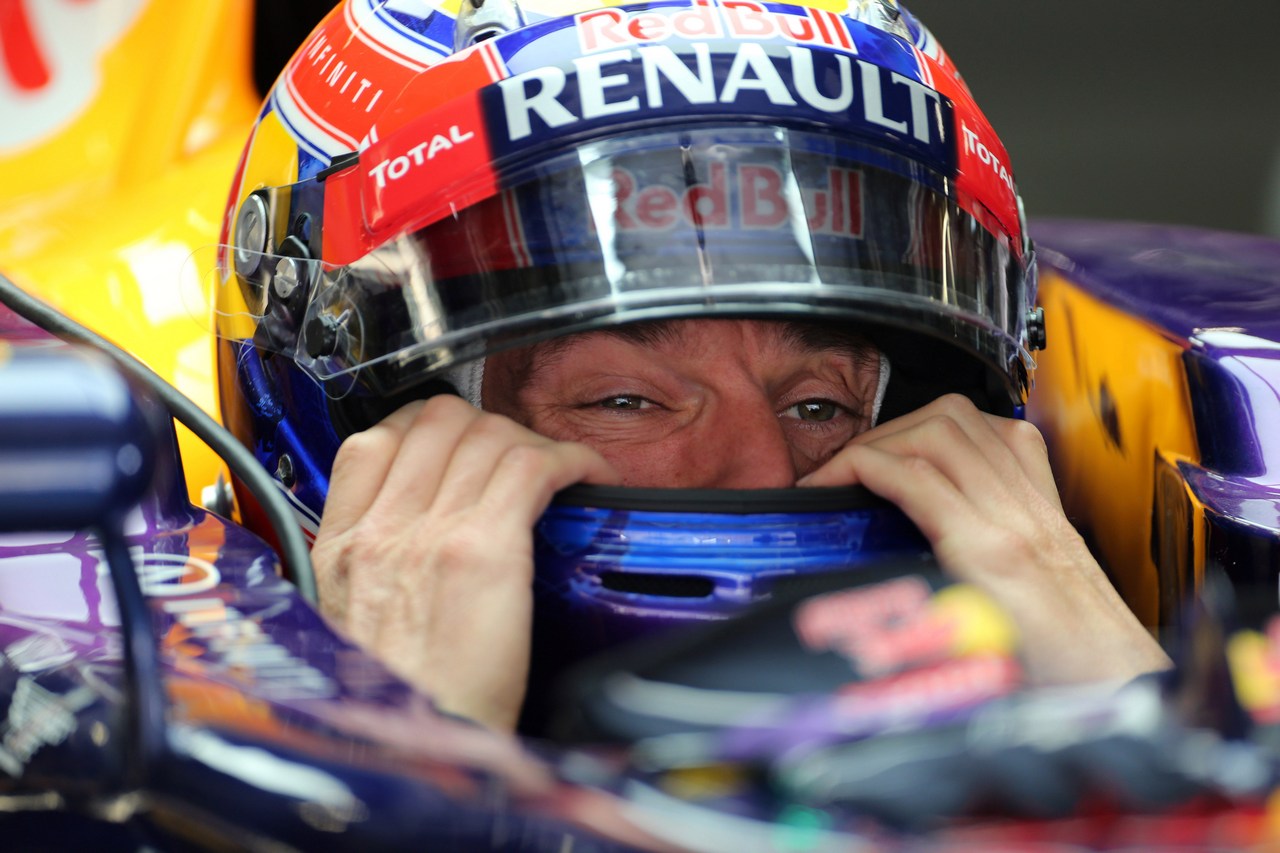 12.04.2013- Free Practice 1, Mark Webber (AUS) Red Bull Racing RB9 