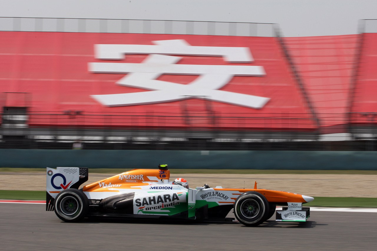 12.04.2013- Free Practice 1, Adrian Sutil (GER), Sahara Force India F1 Team VJM06 