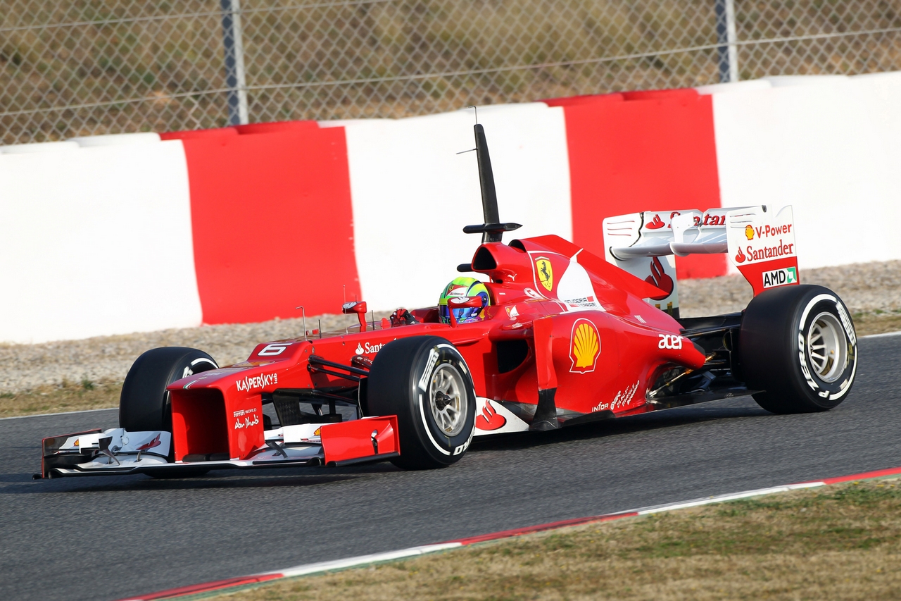 Formula 1 Test a Barcellona 3 marzo 2012