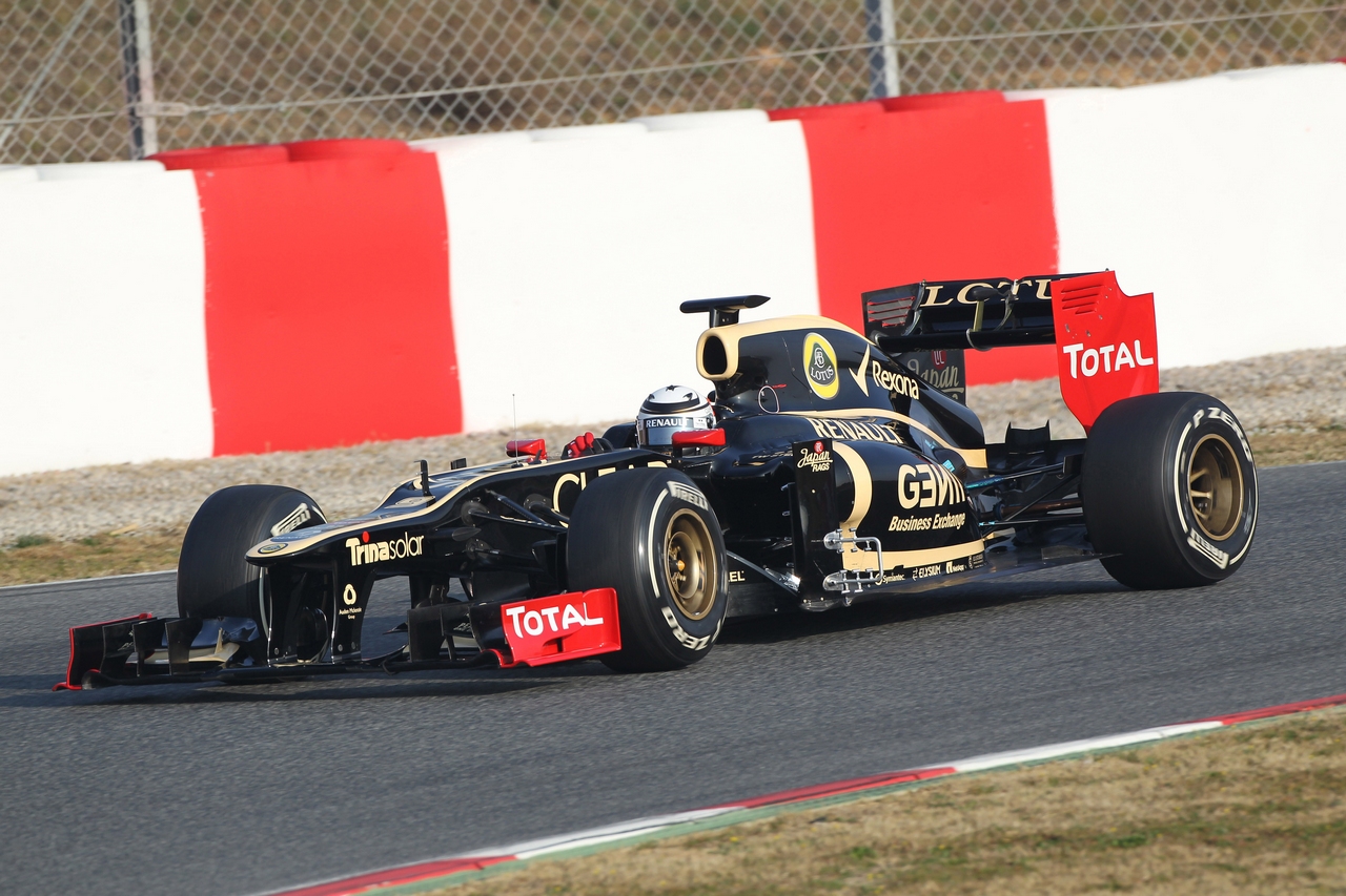 Formula 1 Test a Barcellona 3 marzo 2012