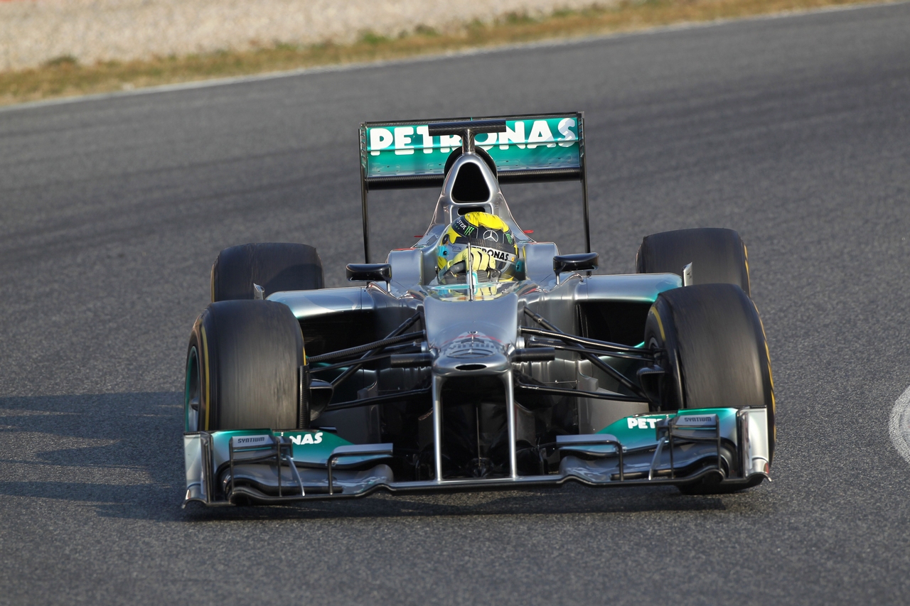 Formula 1 Test a Barcellona 3 marzo 2012