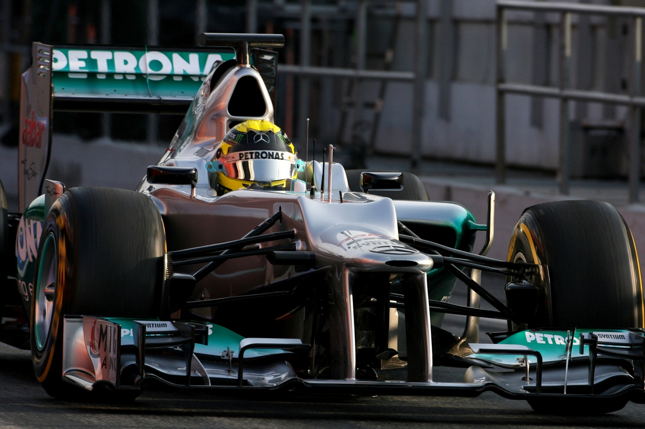 Formula 1 Test a Barcellona 3 marzo 2012