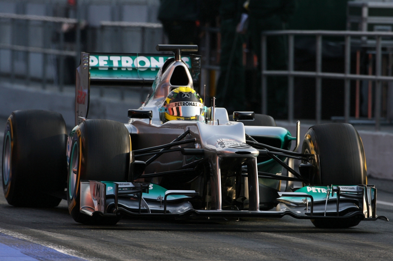 Formula 1 Test a Barcellona 3 marzo 2012