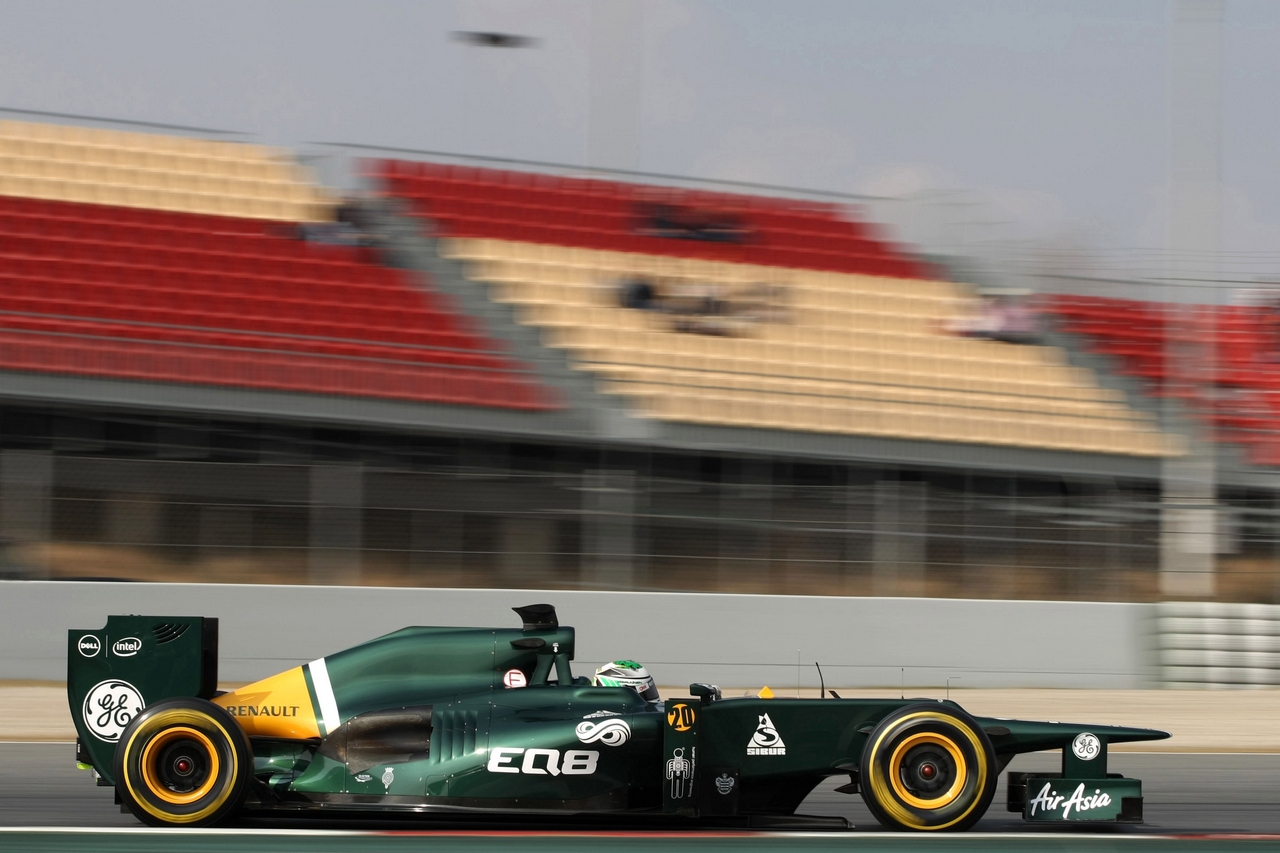 Formula 1 Test a Barcellona 3 marzo 2012