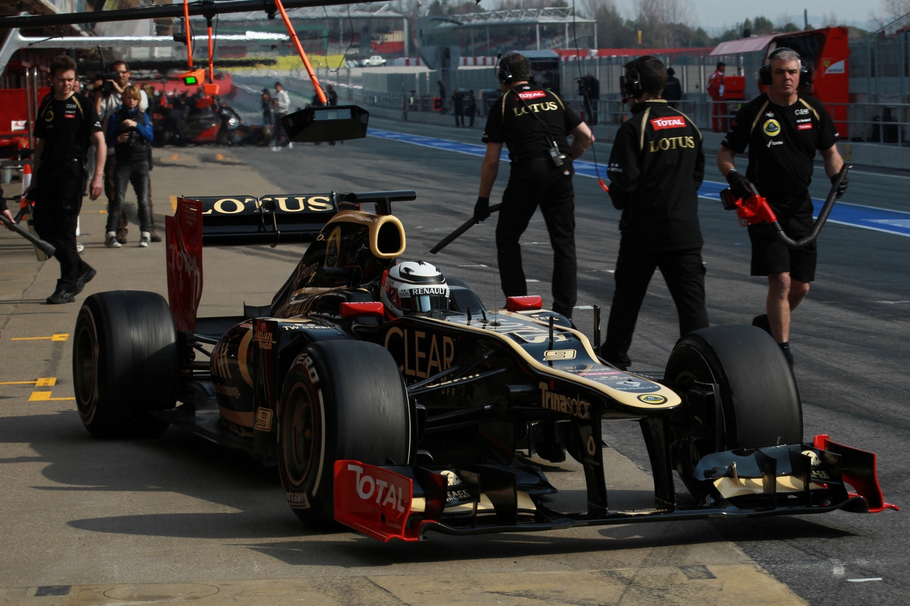 03.03.2012
Kimi Raikkonen, Lotus Renault F1 Team 