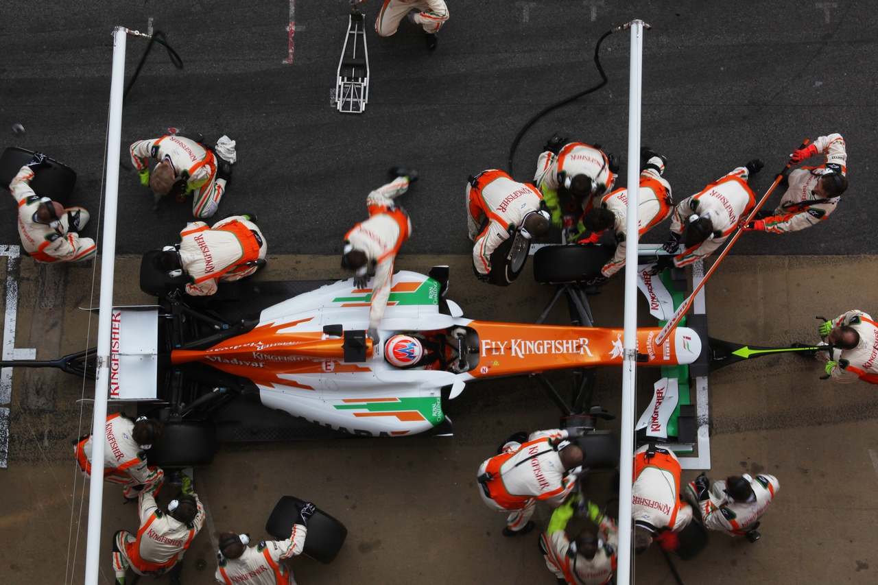 03.03.2012
Paul di Resta (GBR), Sahara Force India Formula One Team pit stop 