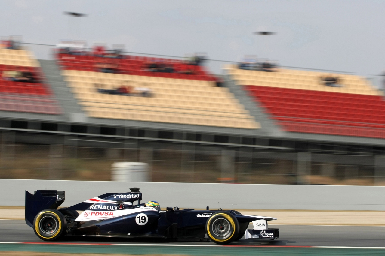 Formula 1 Test a Barcellona 3 marzo 2012