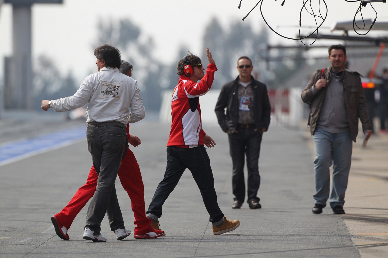 Formula 1 Test a Barcellona 3 marzo 2012