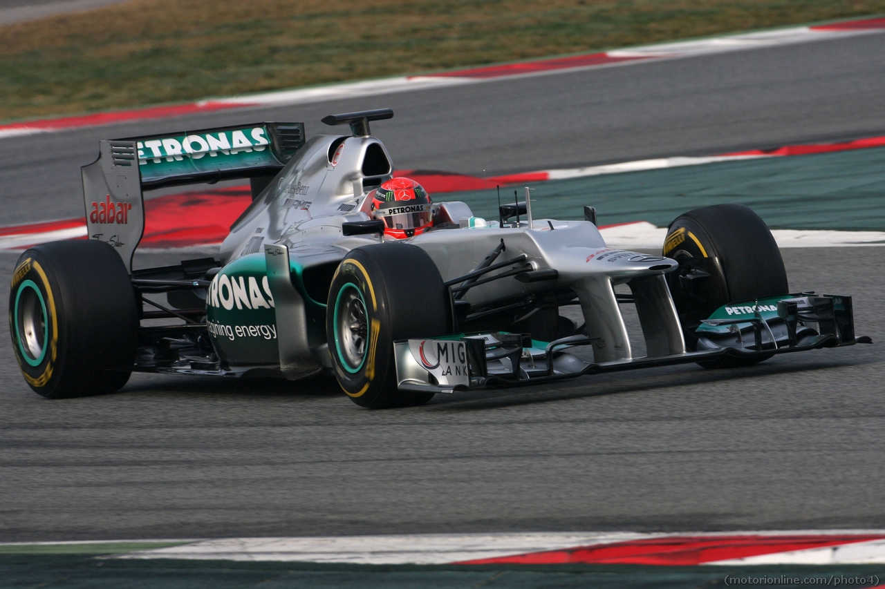 04.03.2012
Michael Schumacher (GER), Mercedes GP  