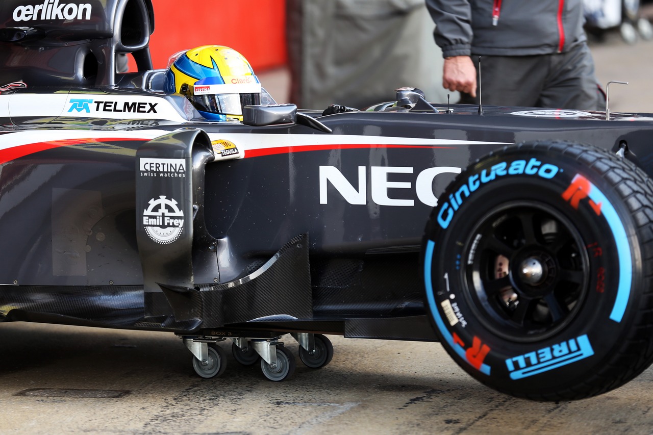 Esteban Gutierrez (MEX) Sauber C32.
02.03.2013. 