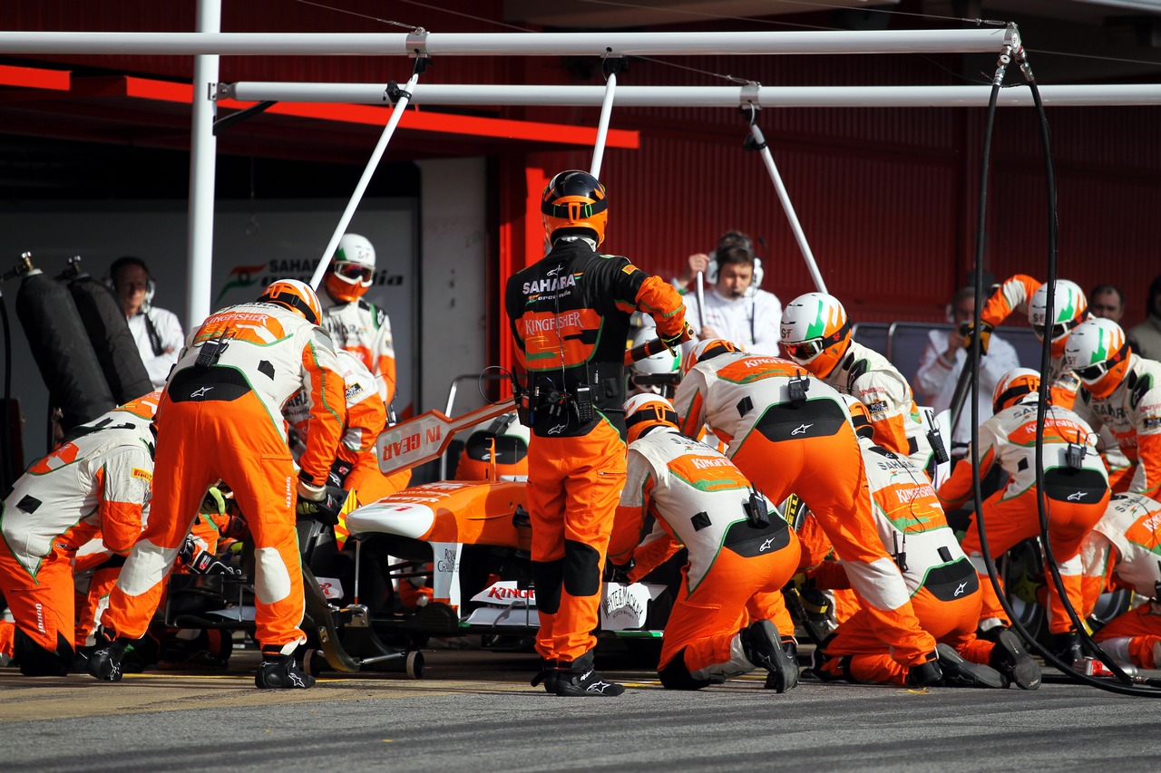 Formula 1 - Test F1 a Barcellona, Spagna 02 03 2013