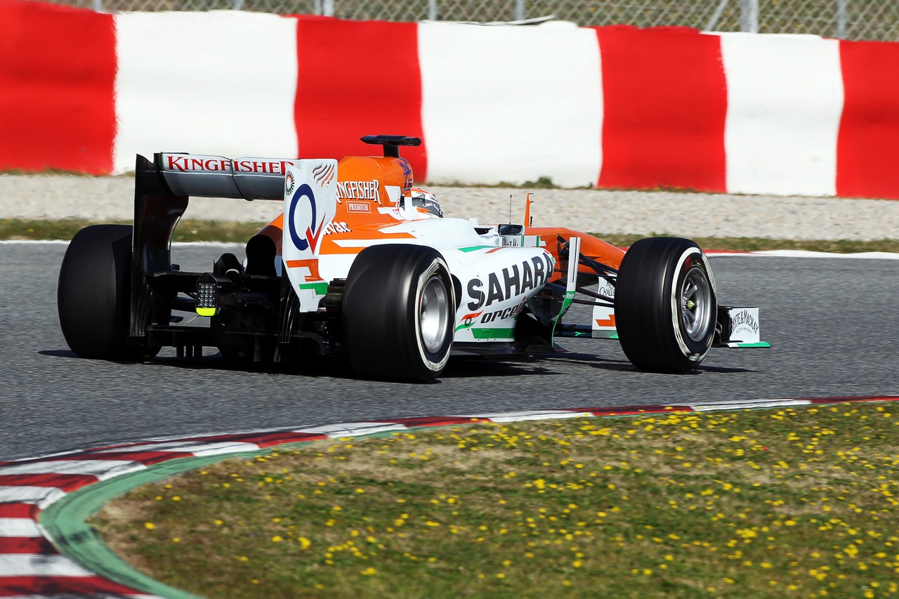 Adrian Sutil (GER) Sahara Force India VJM06.
02.03.2013. 