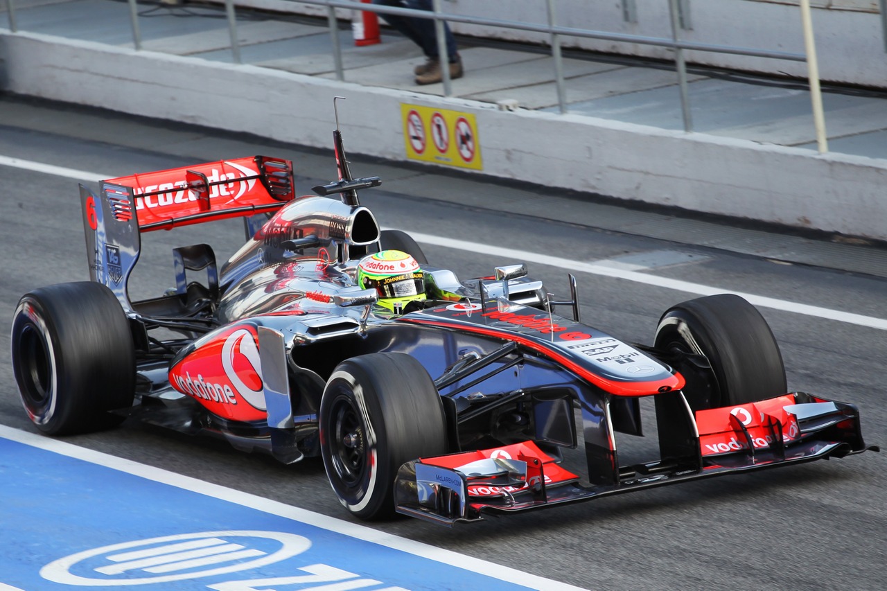 Sergio Perez (MEX) McLaren MP4-28.
02.03.2013. 