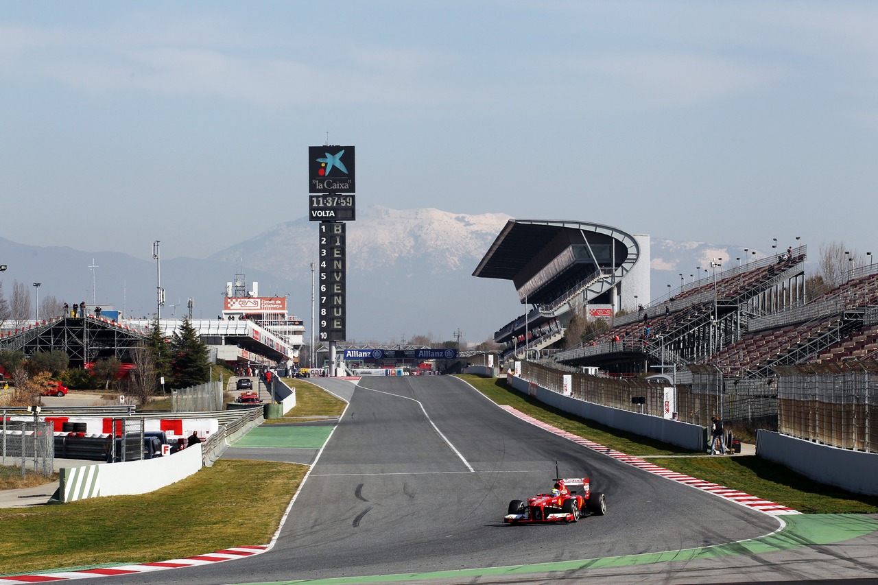 Formula 1 - Test F1 a Barcellona, Spagna 02 03 2013