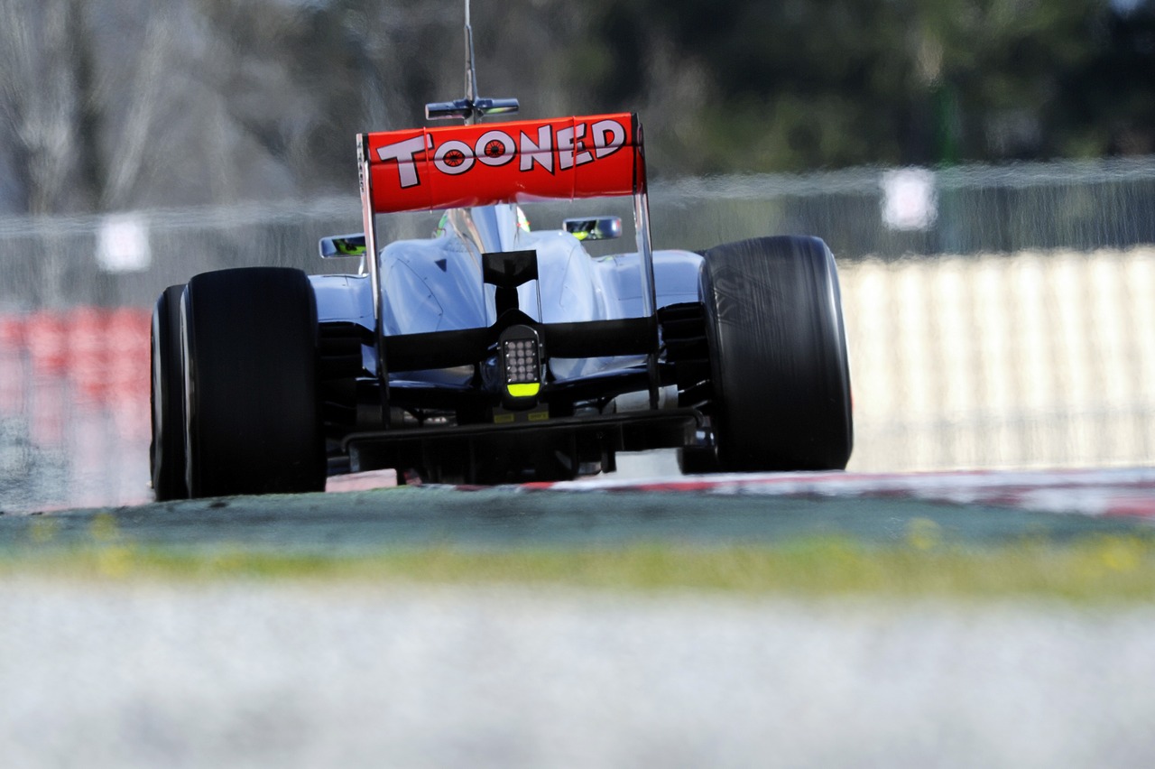 Sergio Perez (MEX) McLaren MP4-28.
02.03.2013. 