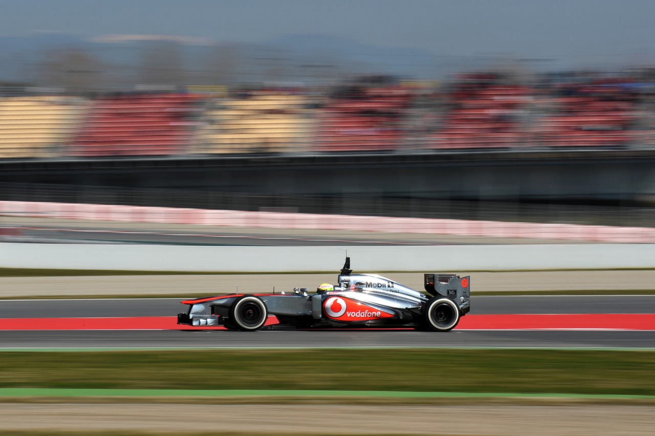 Sergio Perez (MEX) McLaren MP4-28.
02.03.2013. 