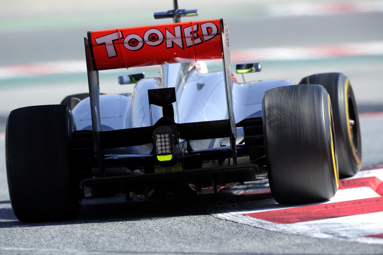 Sergio Perez (MEX) McLaren MP4-28.
02.03.2013. 