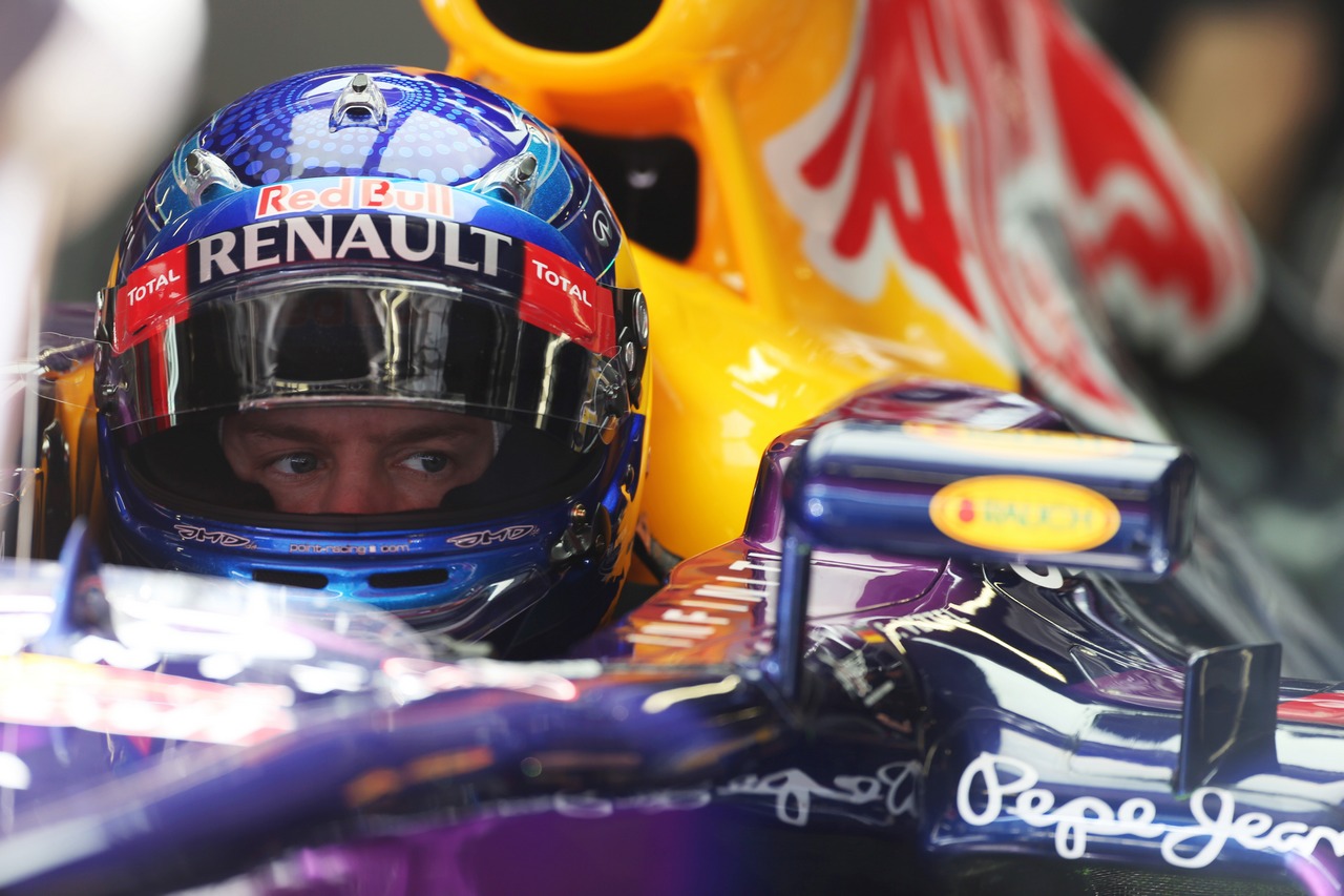 Sebastian Vettel (GER) Red Bull Racing RB9.
03.03.2013. F