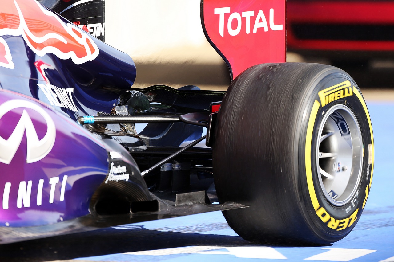 Red Bull Racing RB9 rear suspension.
03.03.2013. 