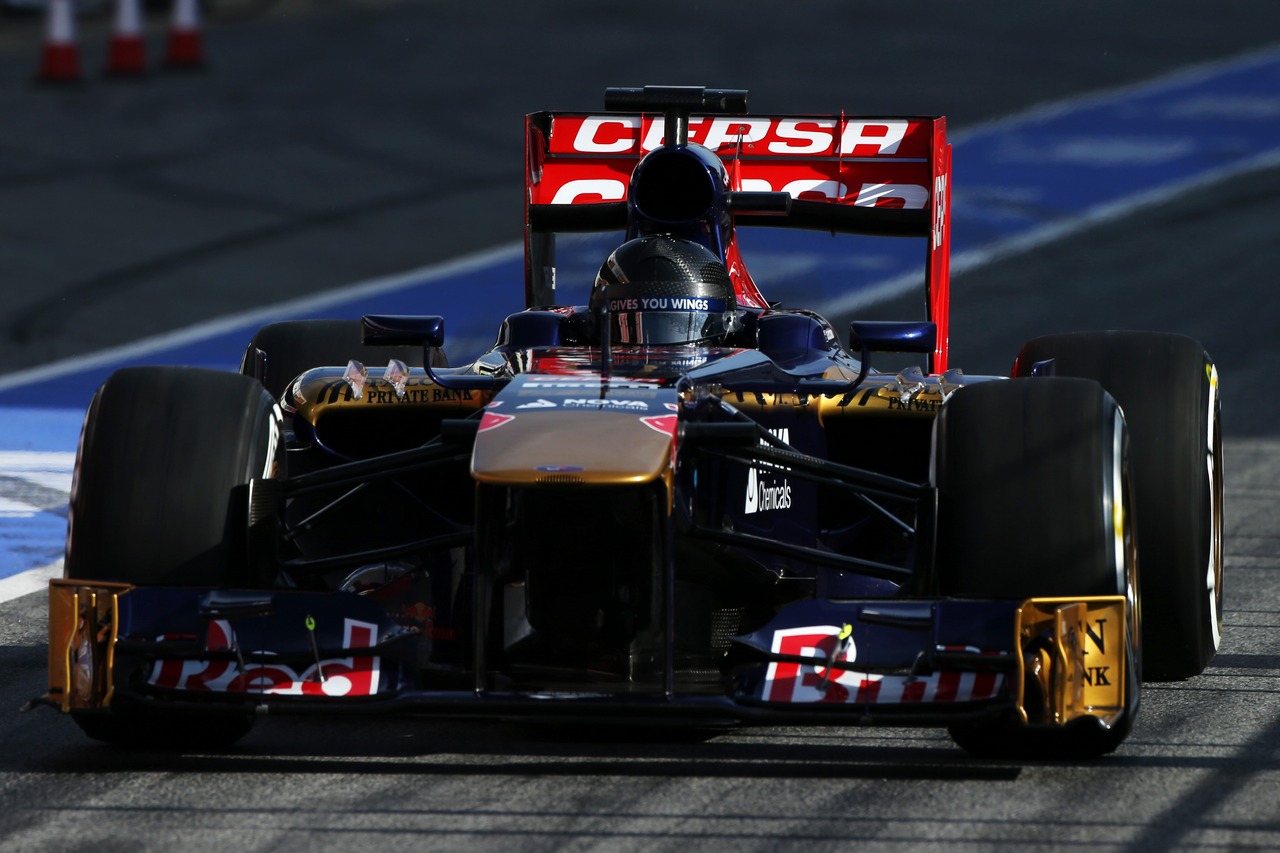 Daniel Ricciardo (AUS) Scuderia Toro Rosso STR8.
03.03.2013. 