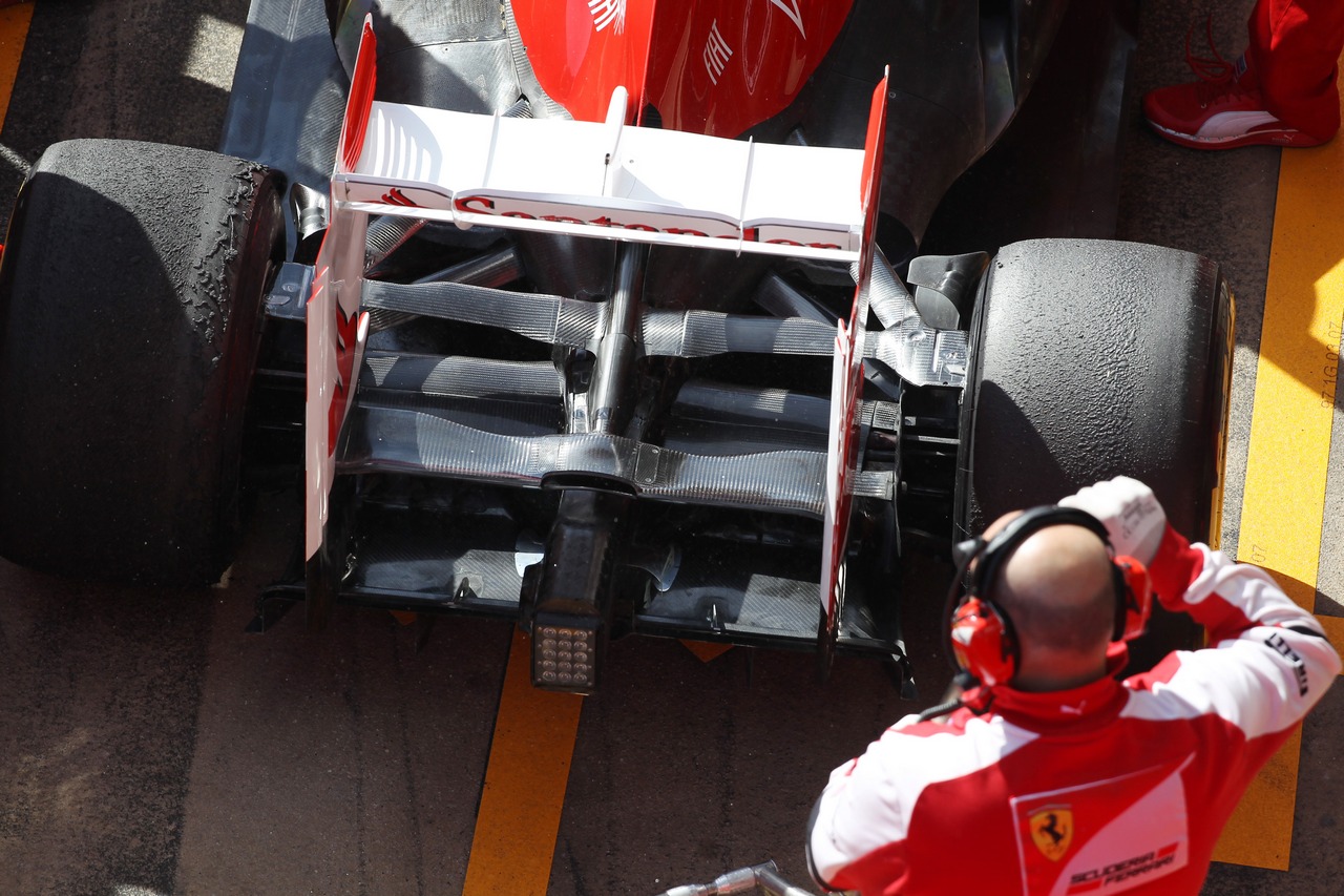 Ferrari F138 rear wing.
03.03.2013. 