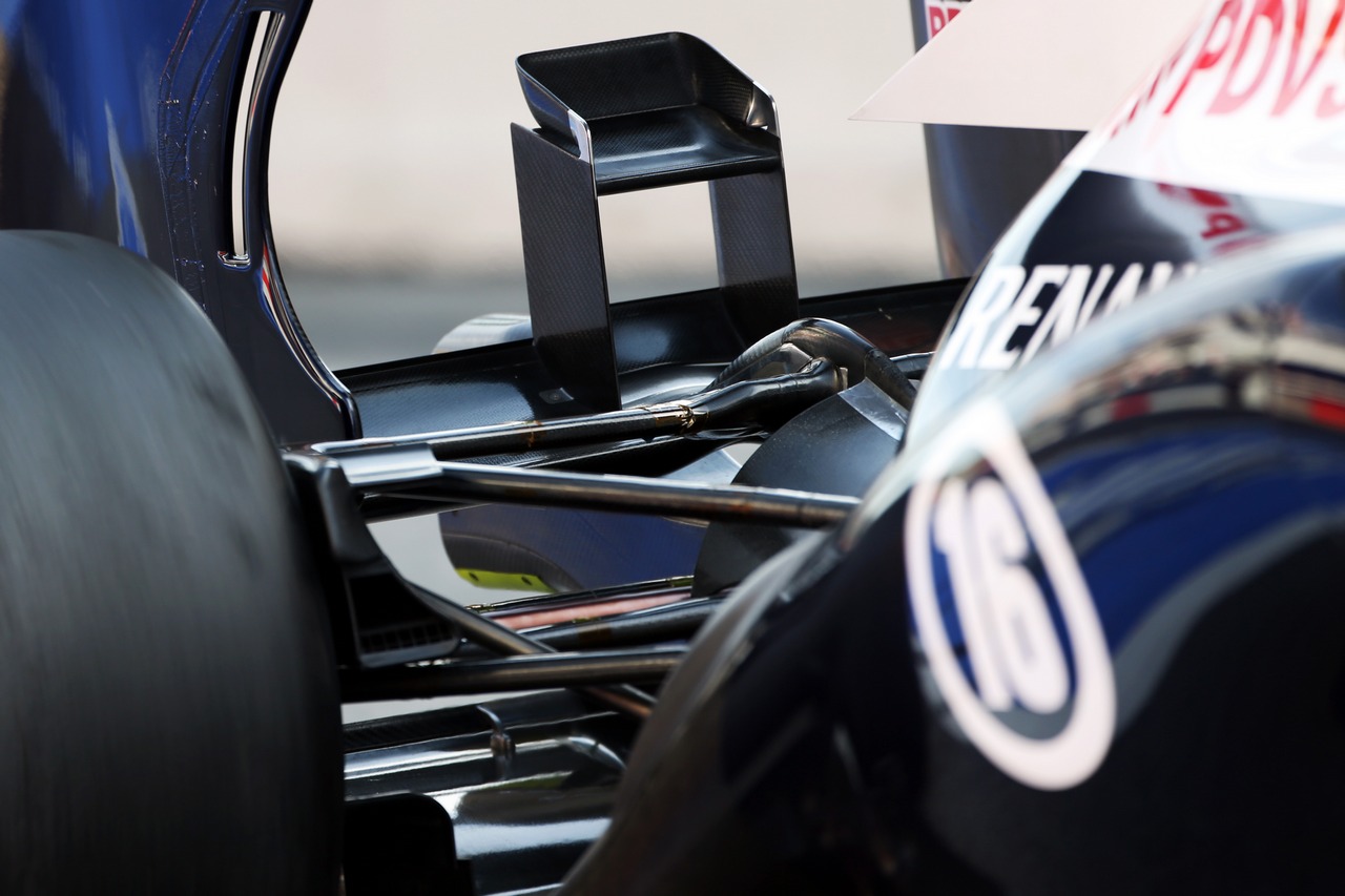 Williams FW35 rear wing detail.
03.03.2013. 