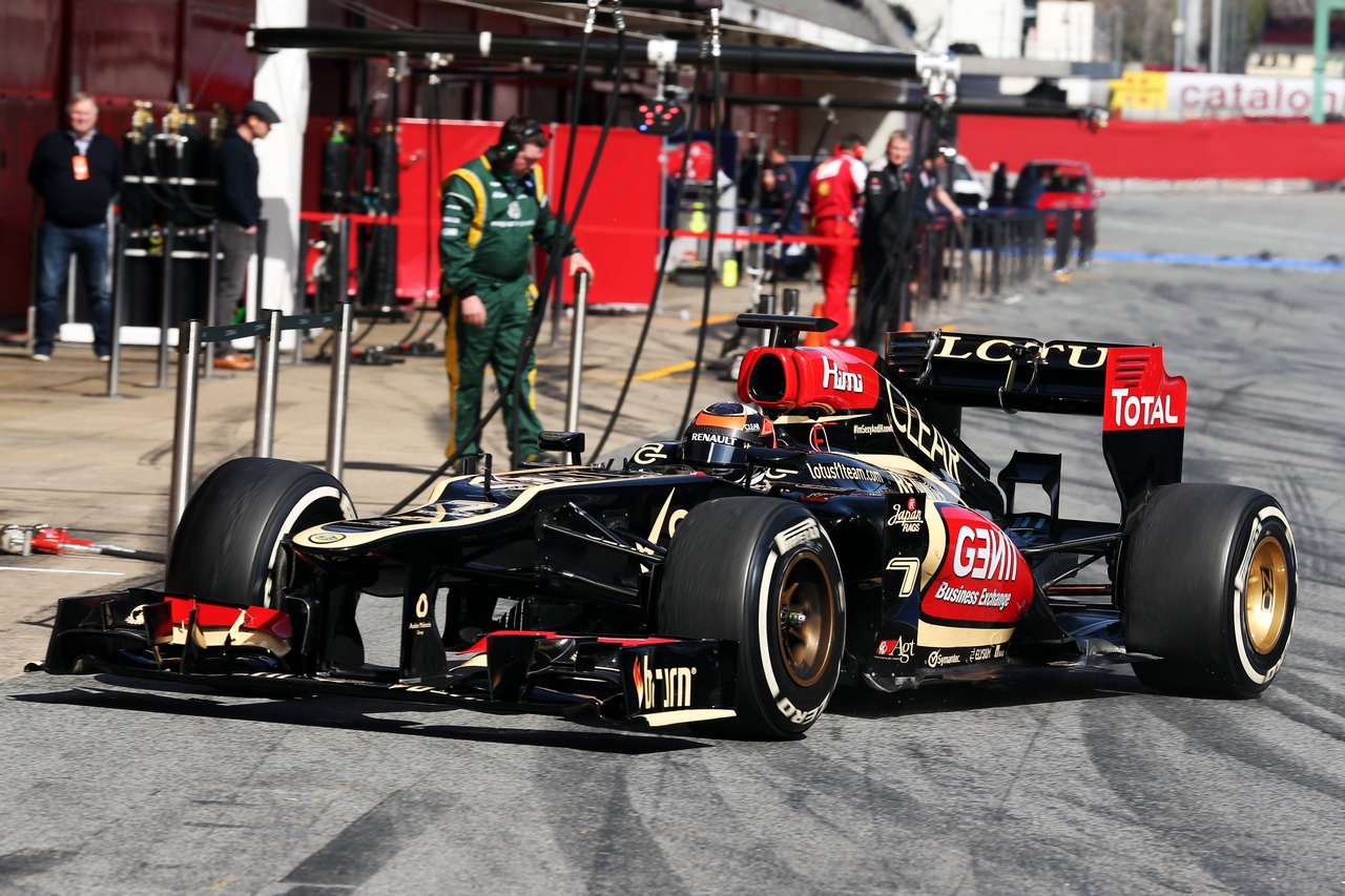 Romain Grosjean (FRA) Lotus F1 E21.
03.03.2013. 