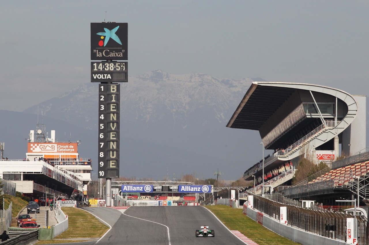 Formula 1 - Test F1 a Barcellona, Spagna 03 03 2013