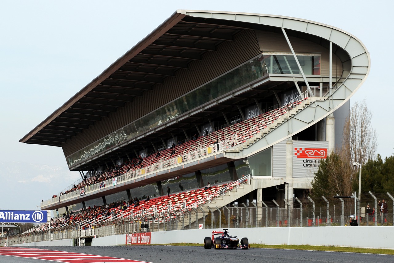 Daniel Ricciardo (AUS) Scuderia Toro Rosso STR8.
03.03.2013. 