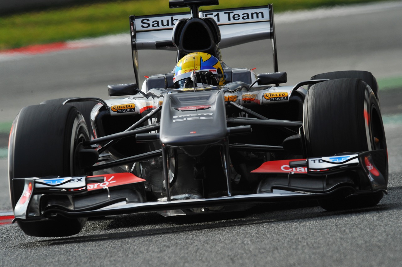 Esteban Gutierrez (MEX) Sauber C32.
