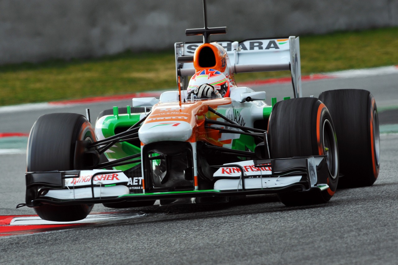 Paul di Resta (GBR) Sahara Force India VJM06.

