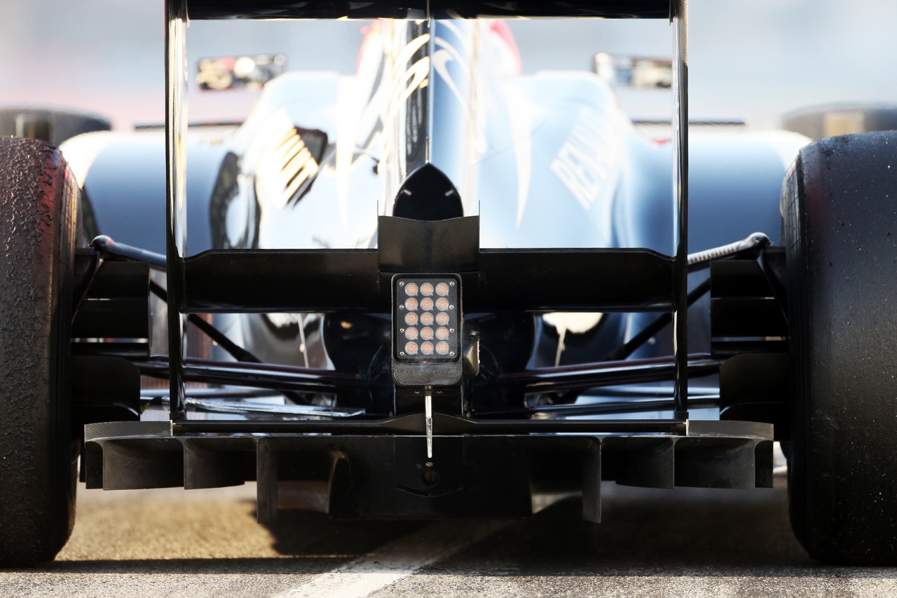 Lotus F1 E21 rear diffuser.
