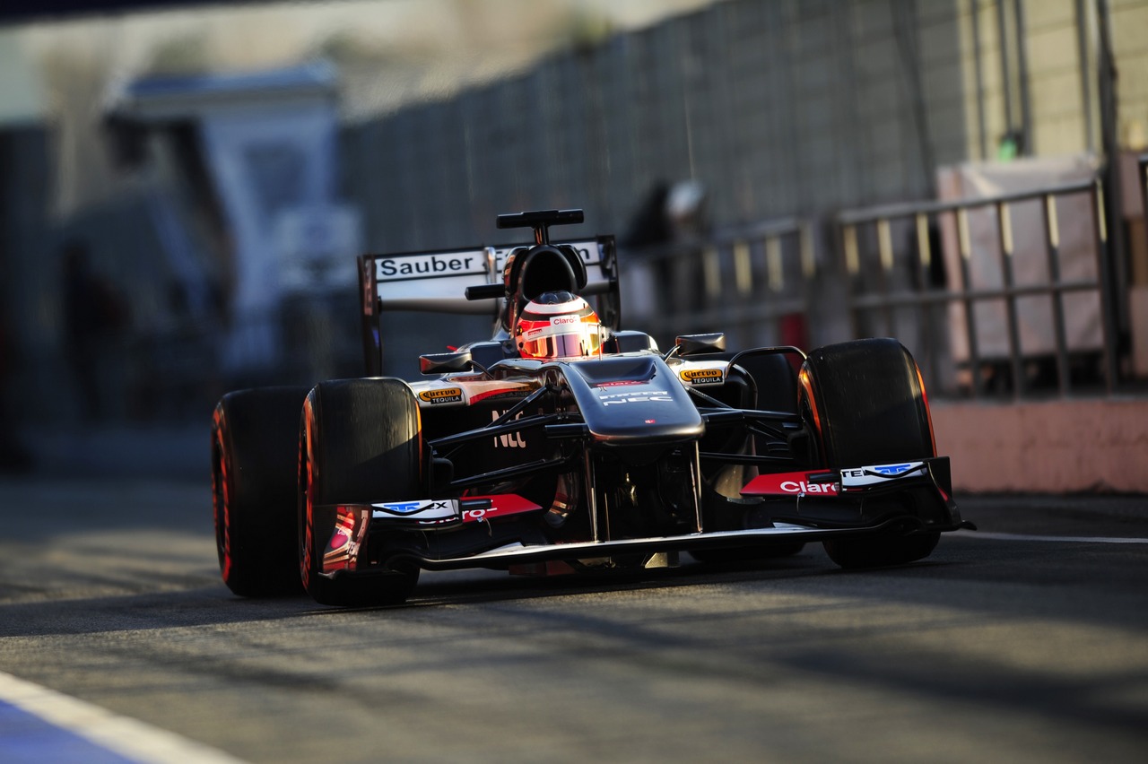 Nico Hulkenberg (GER) Sauber C32.
