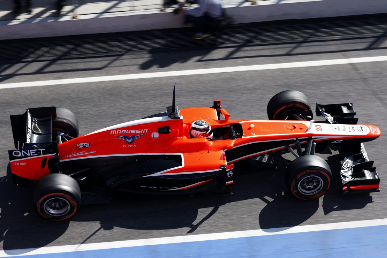 Max Chilton (GBR) Marussia F1 Team MR02.
