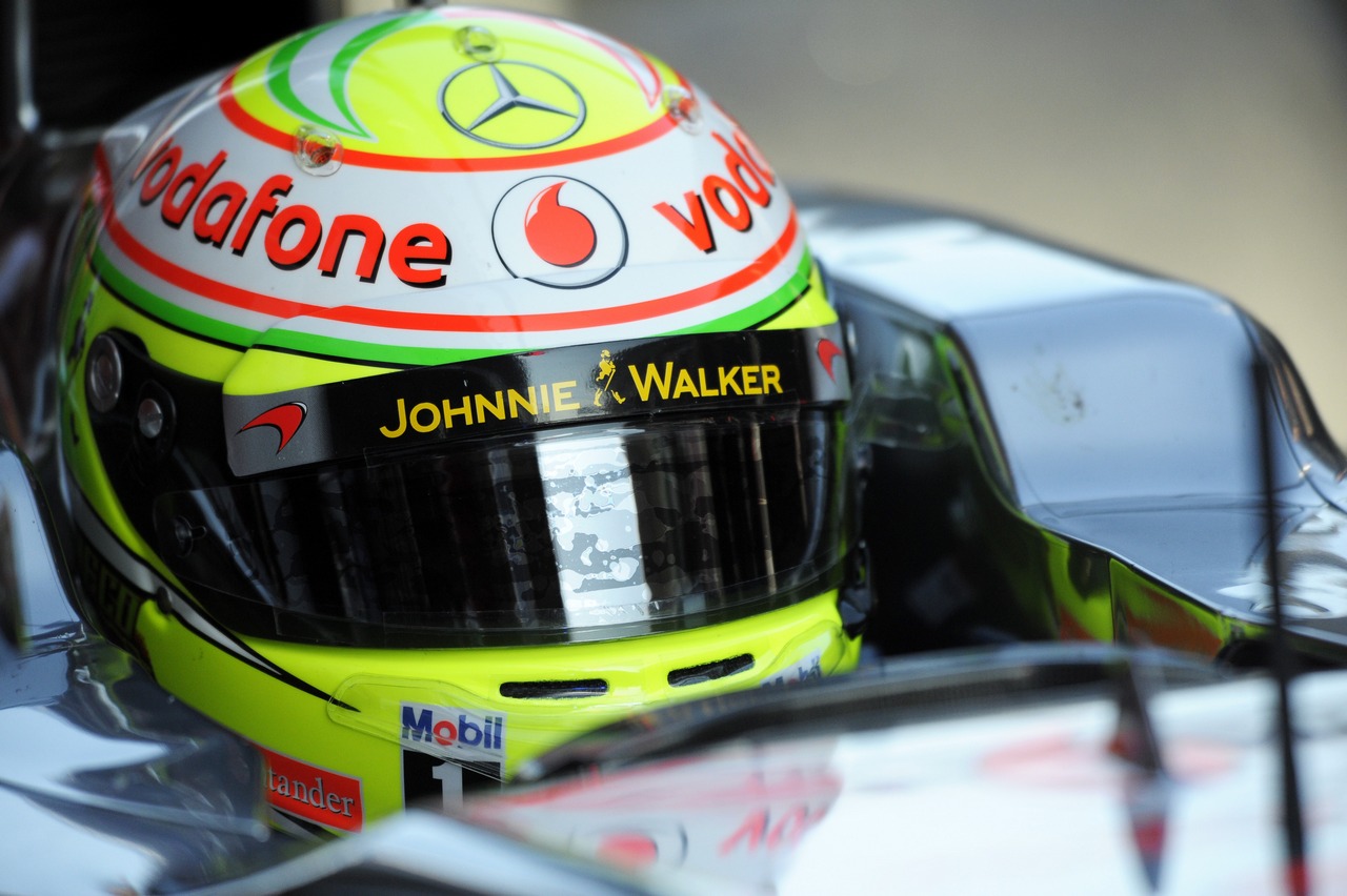 Sergio Perez (MEX) McLaren MP4-28.
