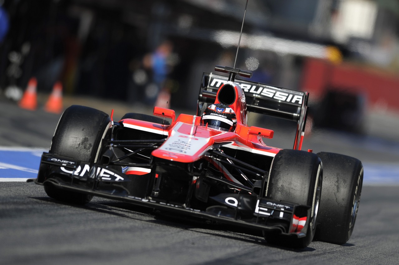 Max Chilton (GBR) Marussia F1 Team MR02.
